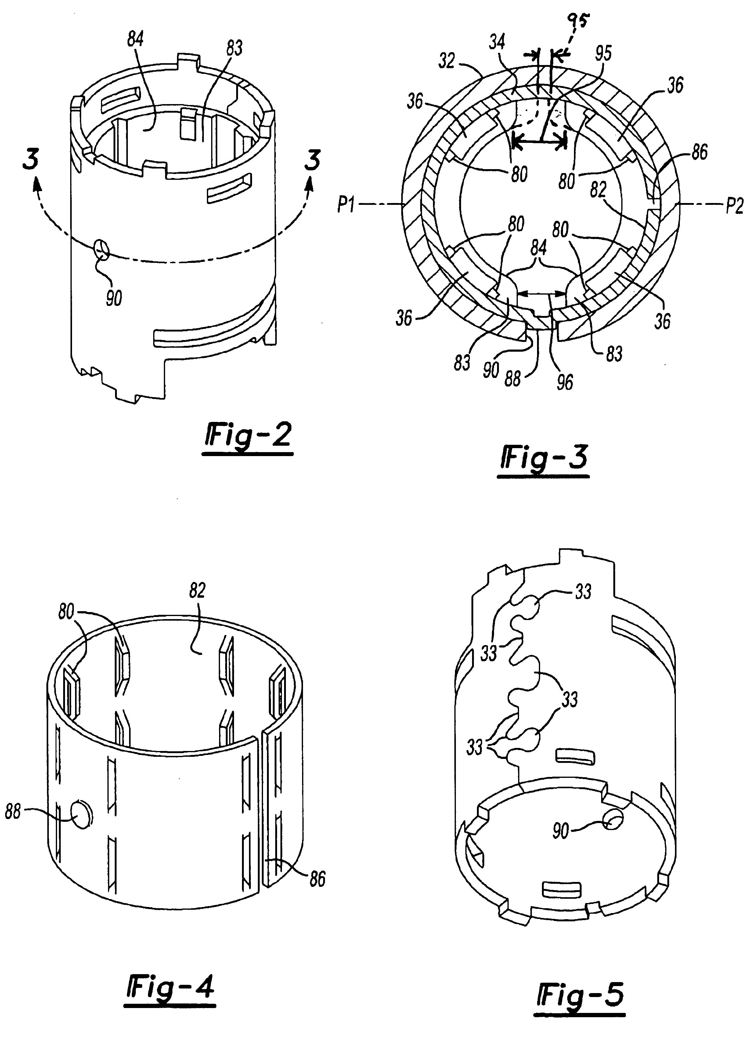 Stator assembly with an overmolding that secures magnets to a flux ring and the flux ring to a stator housing