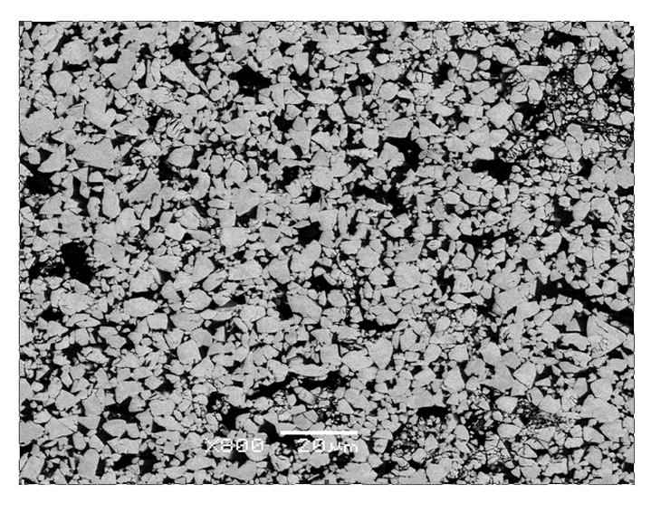 Hard alloy using iron-aluminum intermetallic compound as bonding phase and preparation method thereof