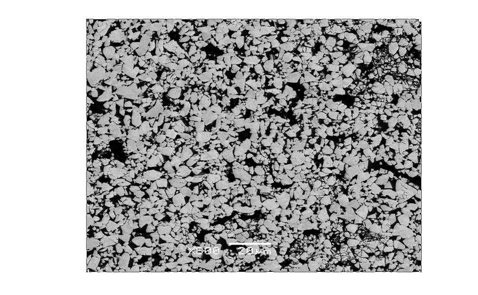 Hard alloy using iron-aluminum intermetallic compound as bonding phase and preparation method thereof