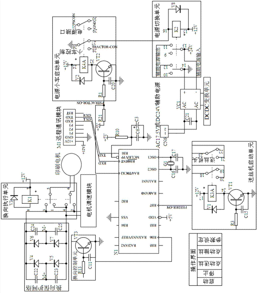 Arc pressure induction automatic welding head device