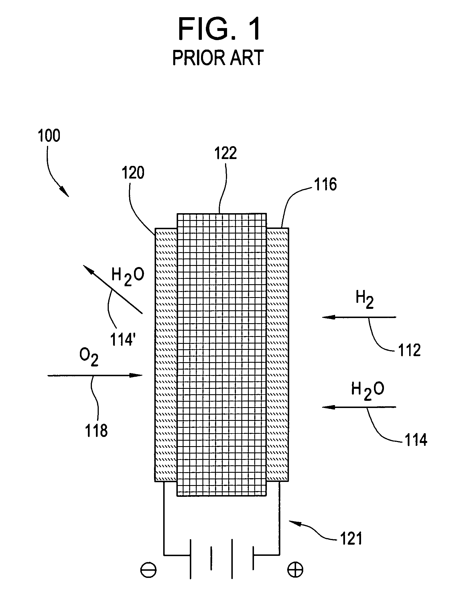 Drainage system and process for operating a regenerative electrochemical cell system