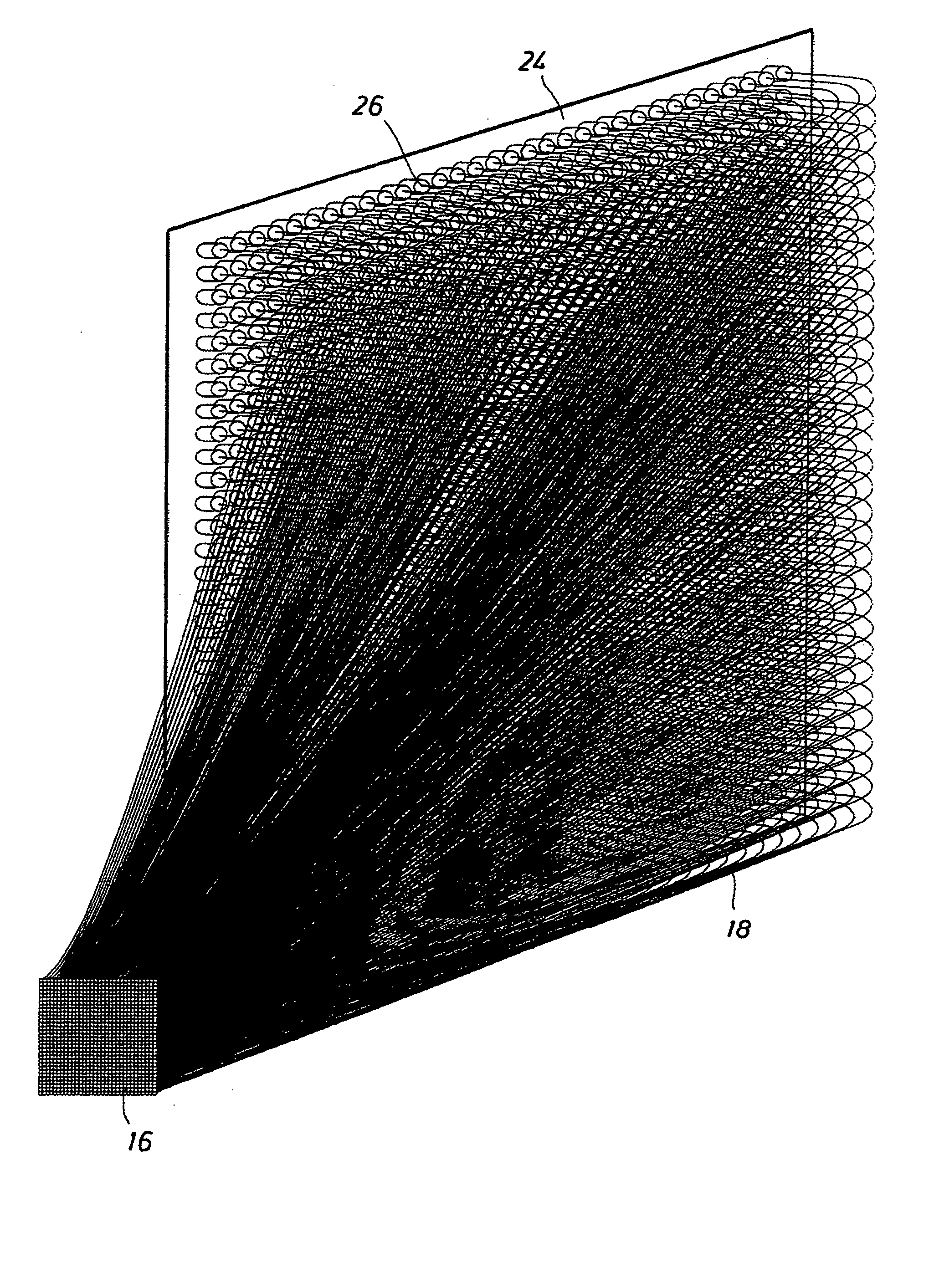 Fiber optic real time display system