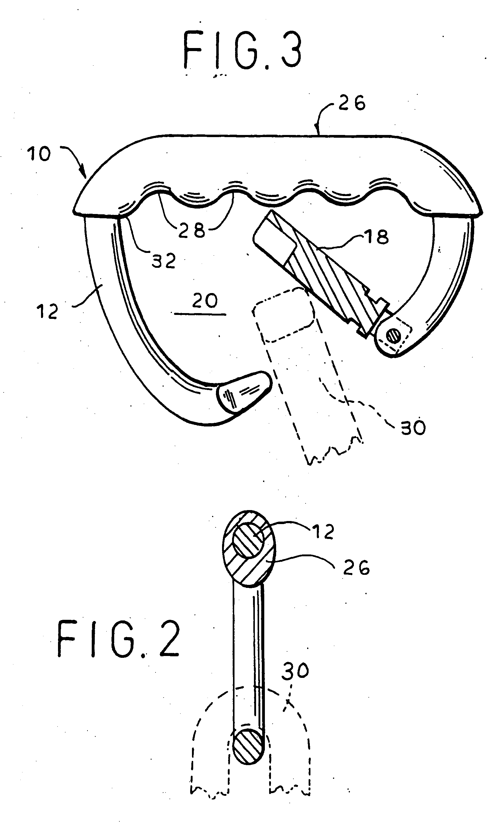 Handle with grip for comfortably holding articles by hand