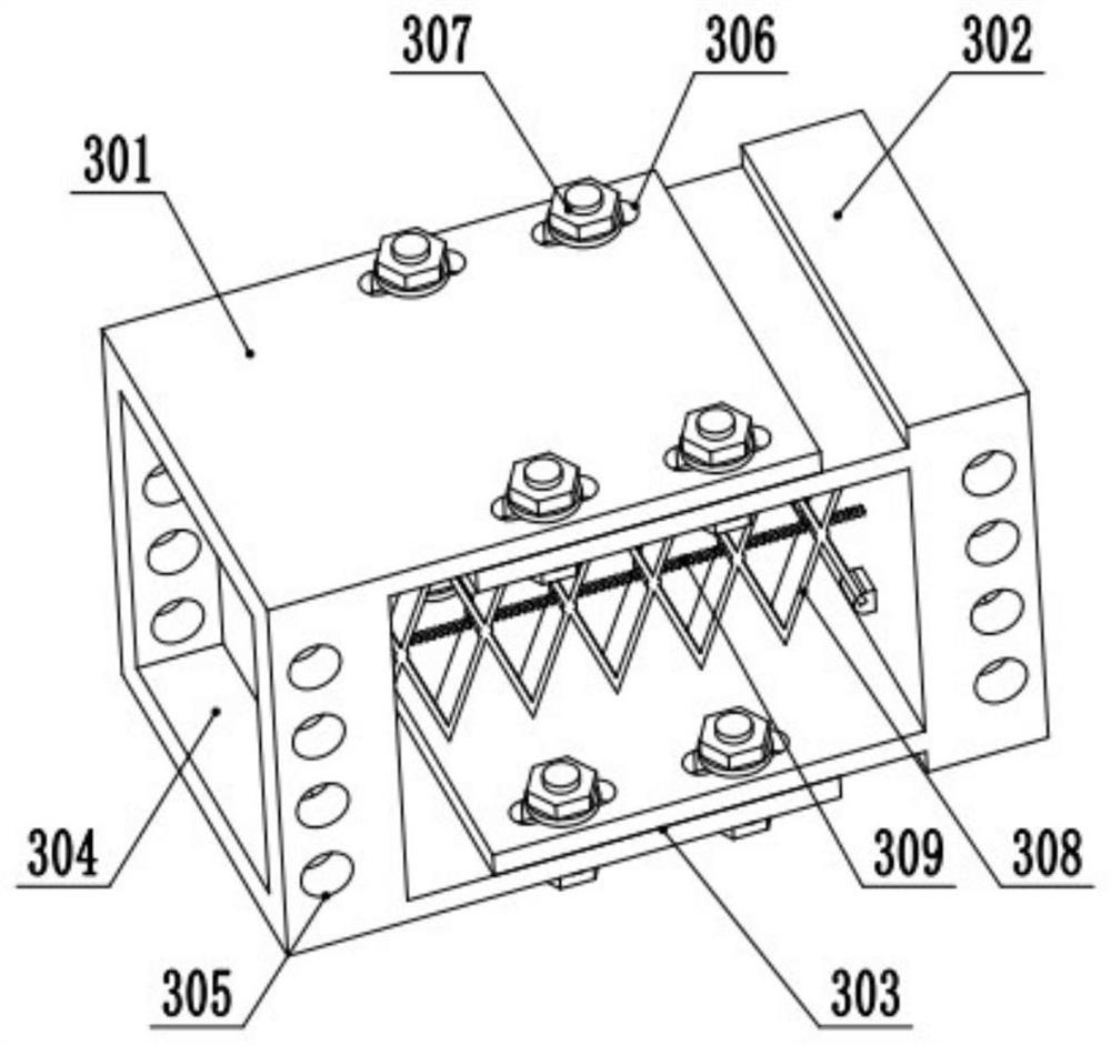 Fabricated beam-column connecting device and connecting method