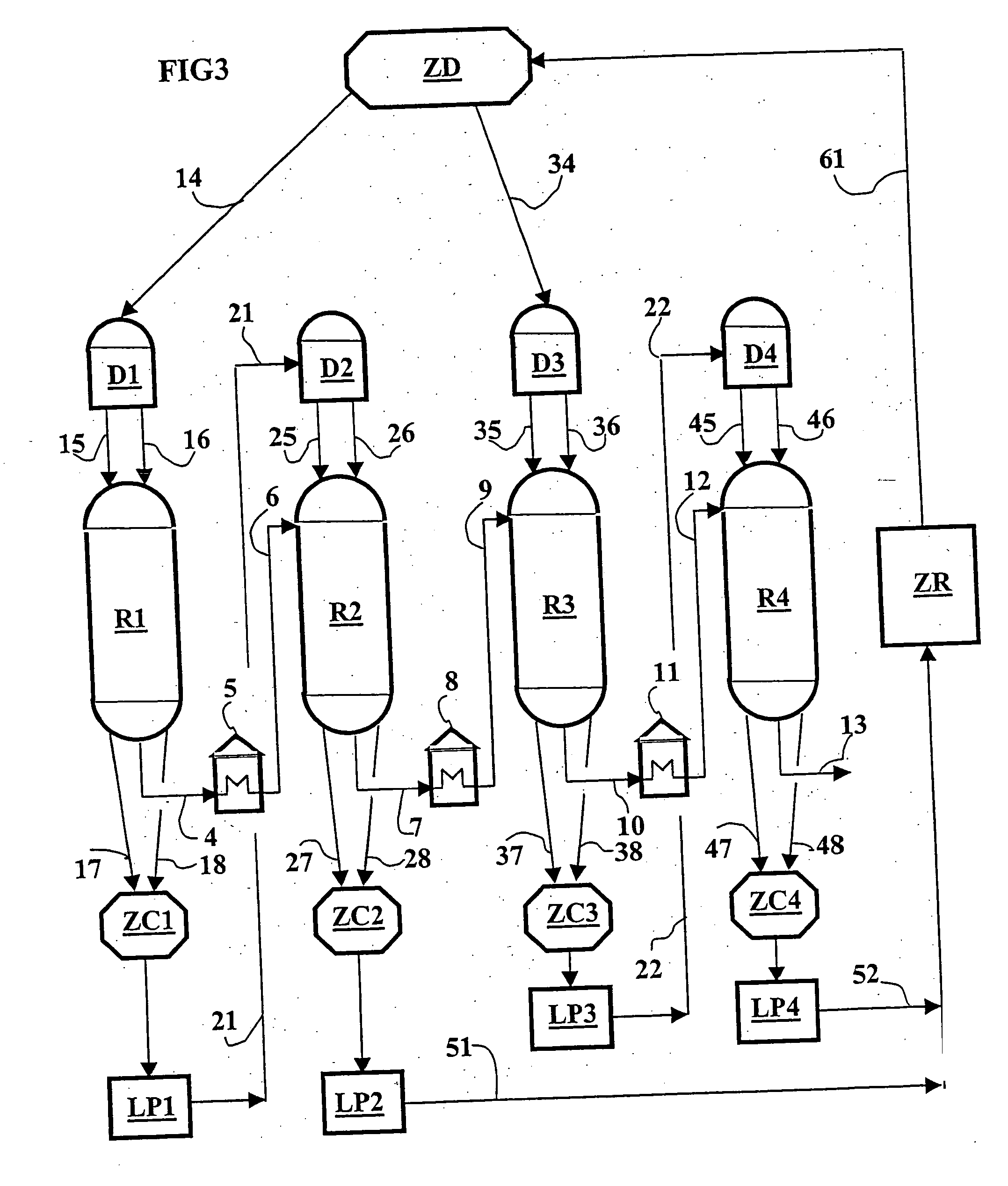 Process of regenerative reforming