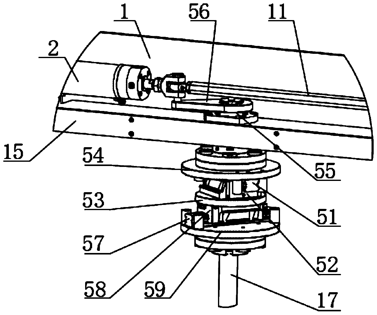 Hot-blast stove lifting device