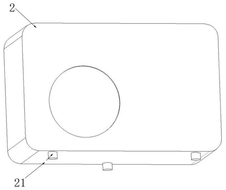 Mounting structure of parking air conditioner and control method thereof