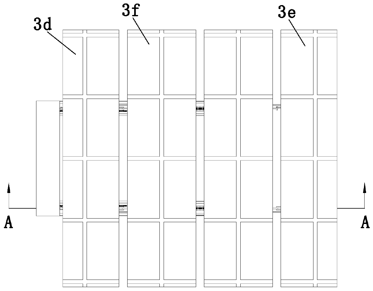 Telescopic solar panel with angle adjusting function