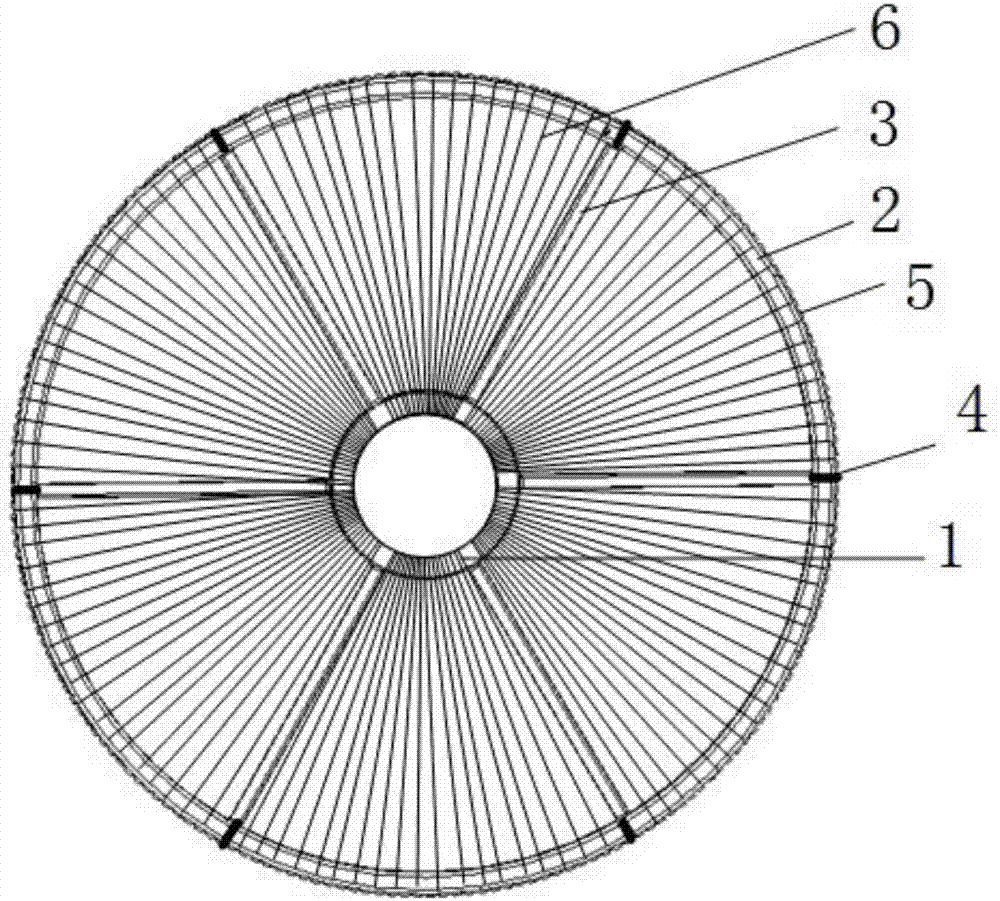 Filtration inclined oil fume filter