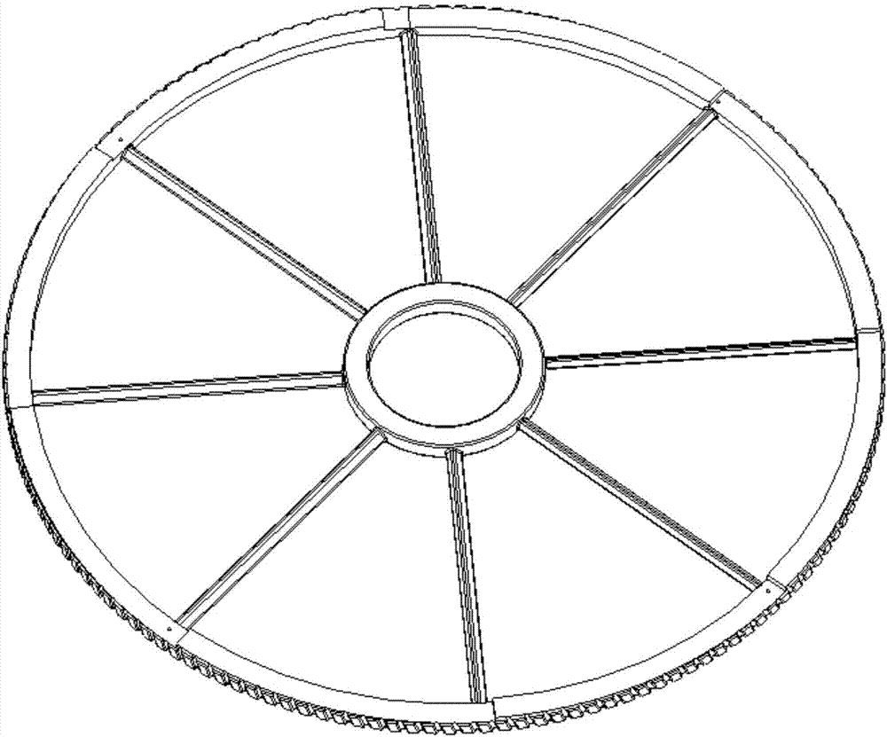 Filtration inclined oil fume filter