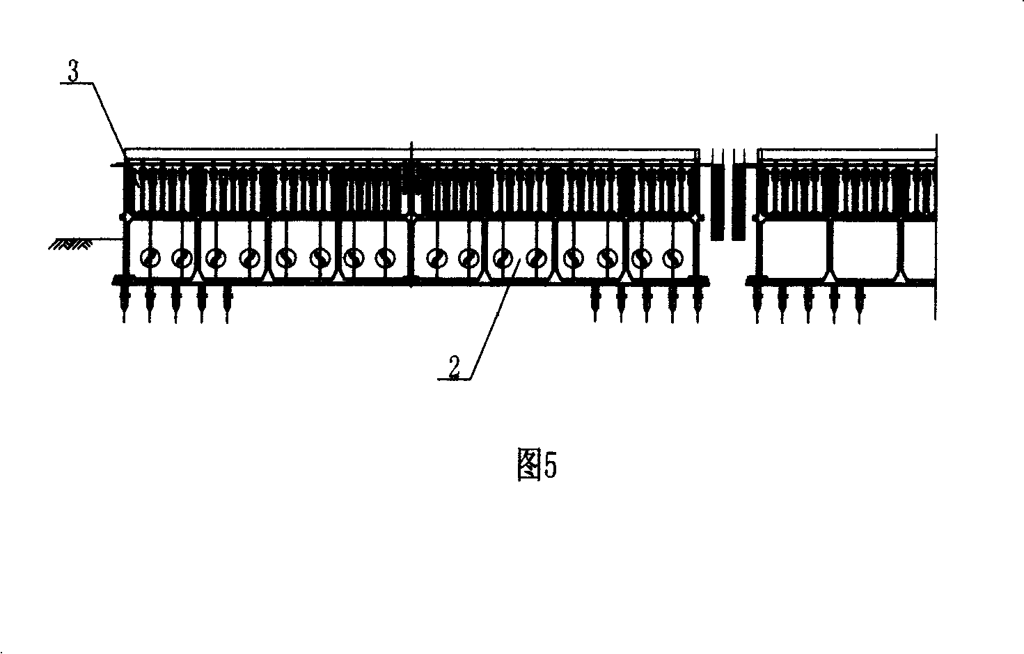 Integrated printing and dyeing waste water treatment process