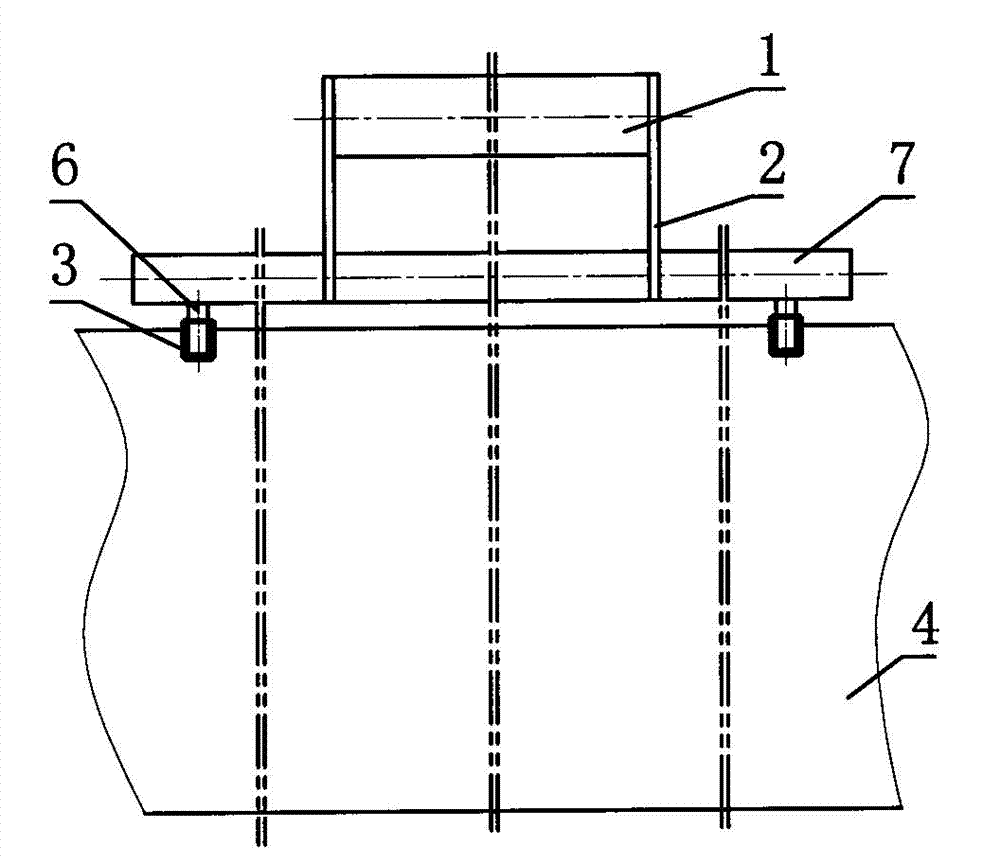 Guider for installing and positioning unit curtain wall plate