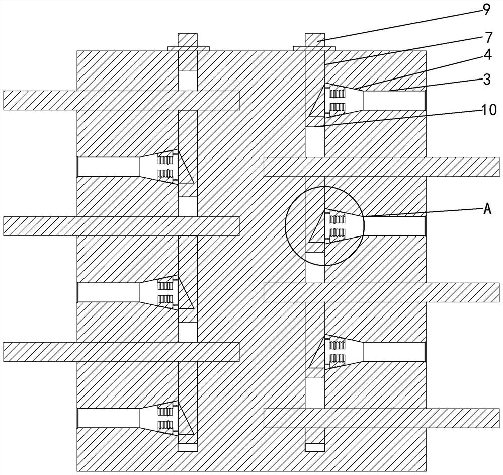 A quick-connect concrete prefabricated element