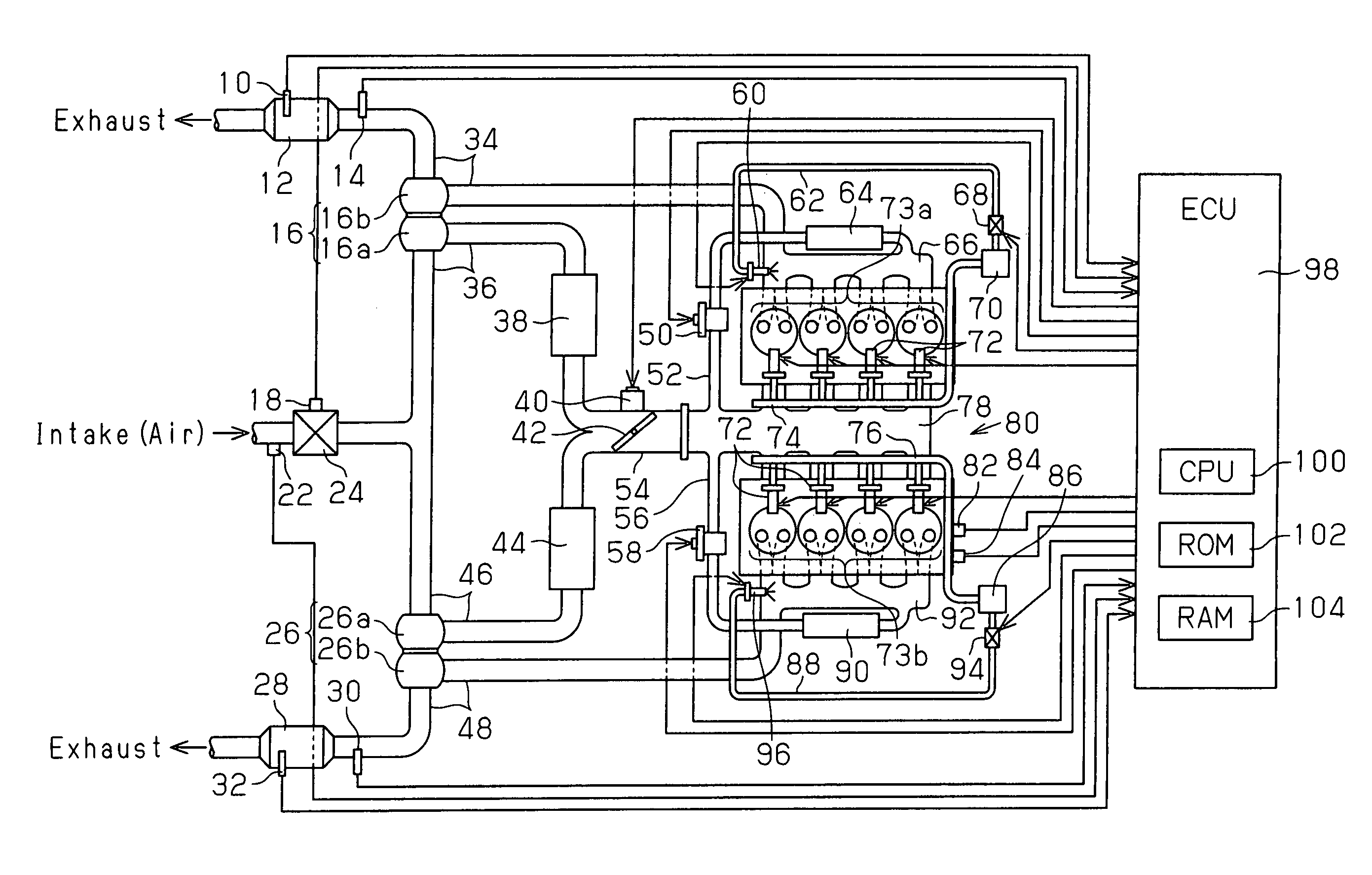 Exhaust purifier for diesel engine