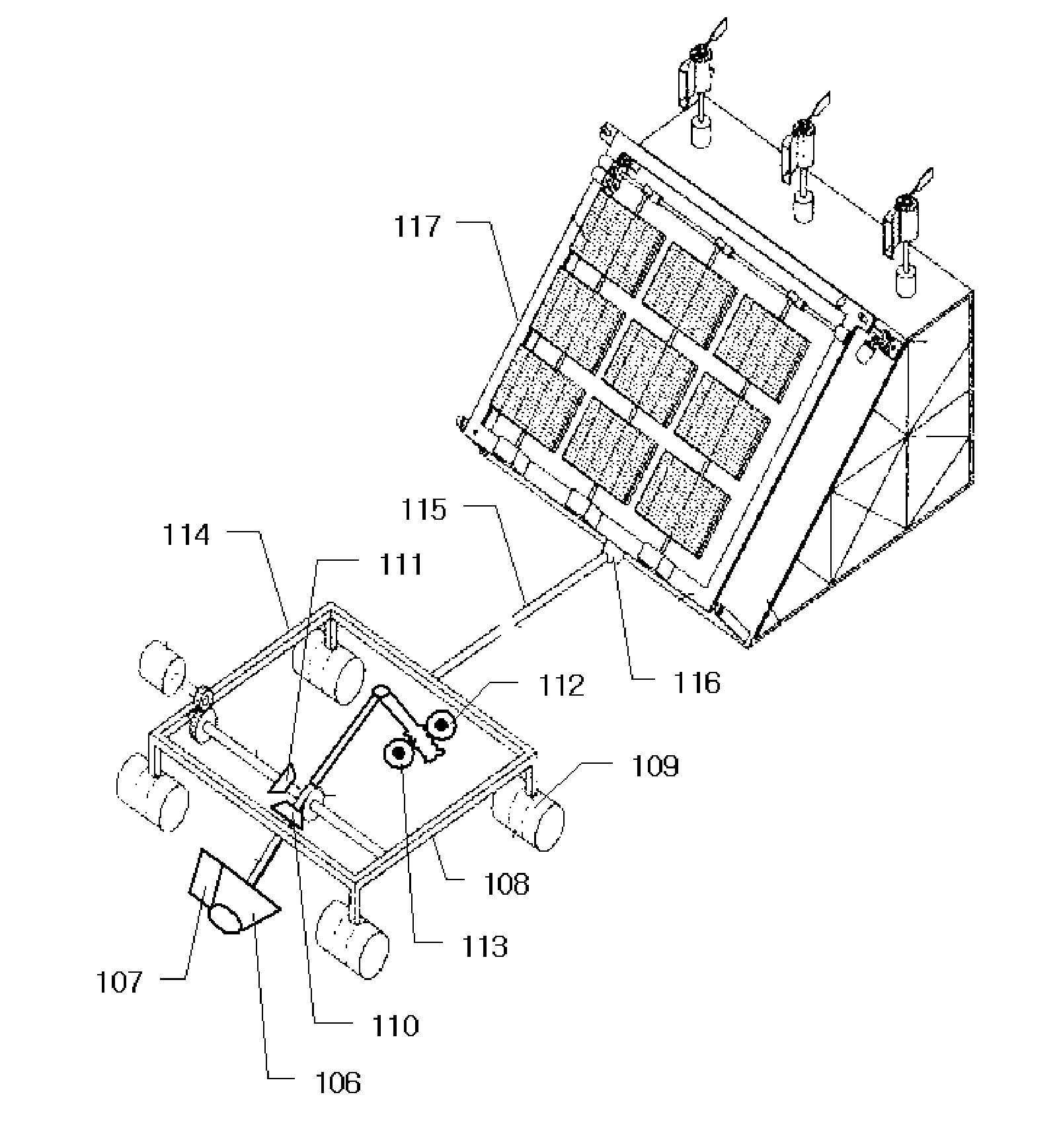 Complex generator using solar and wind and wave