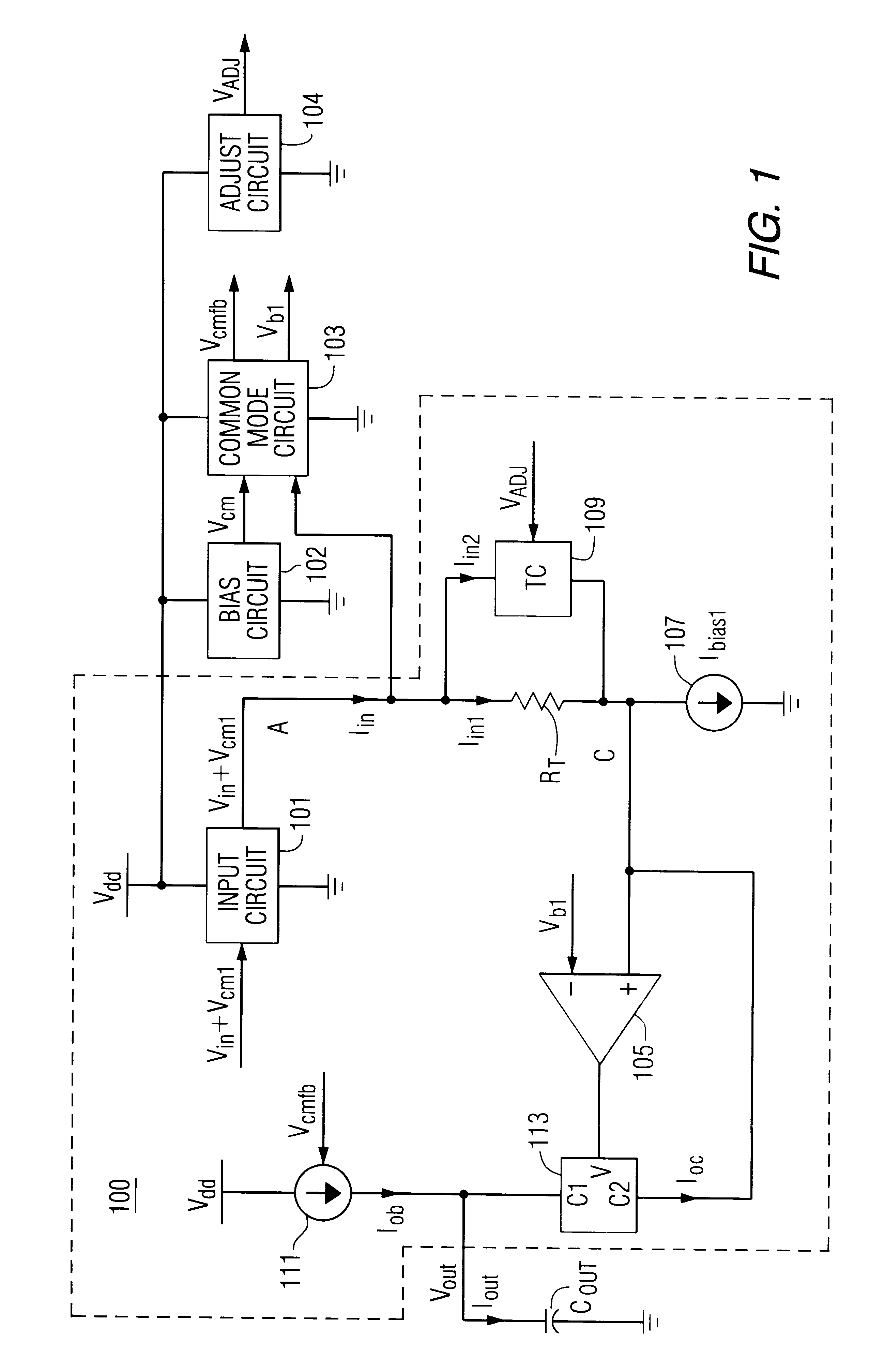 Ultra linear high frequency transconductor structure