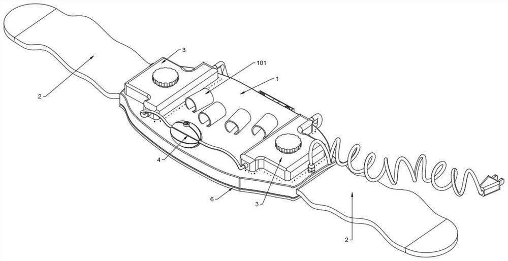 Nursing device for indigestion of young children for maternal and infant health care