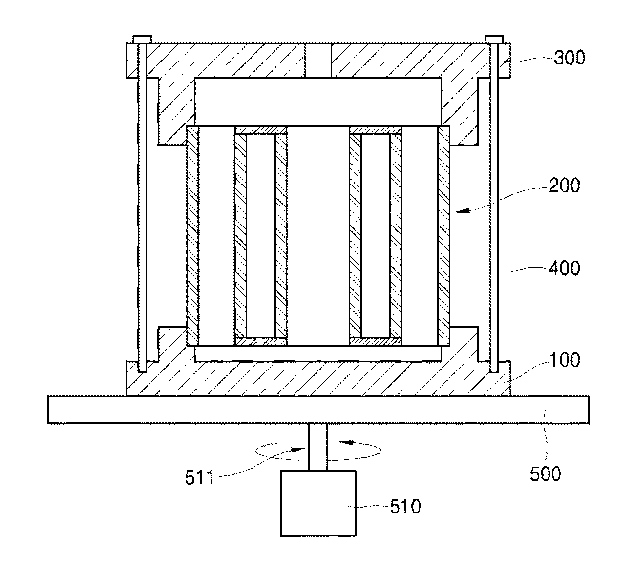 Method for centrifugal casting of motor rotor