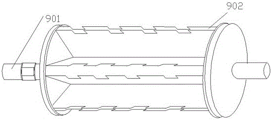 Wheat processing device