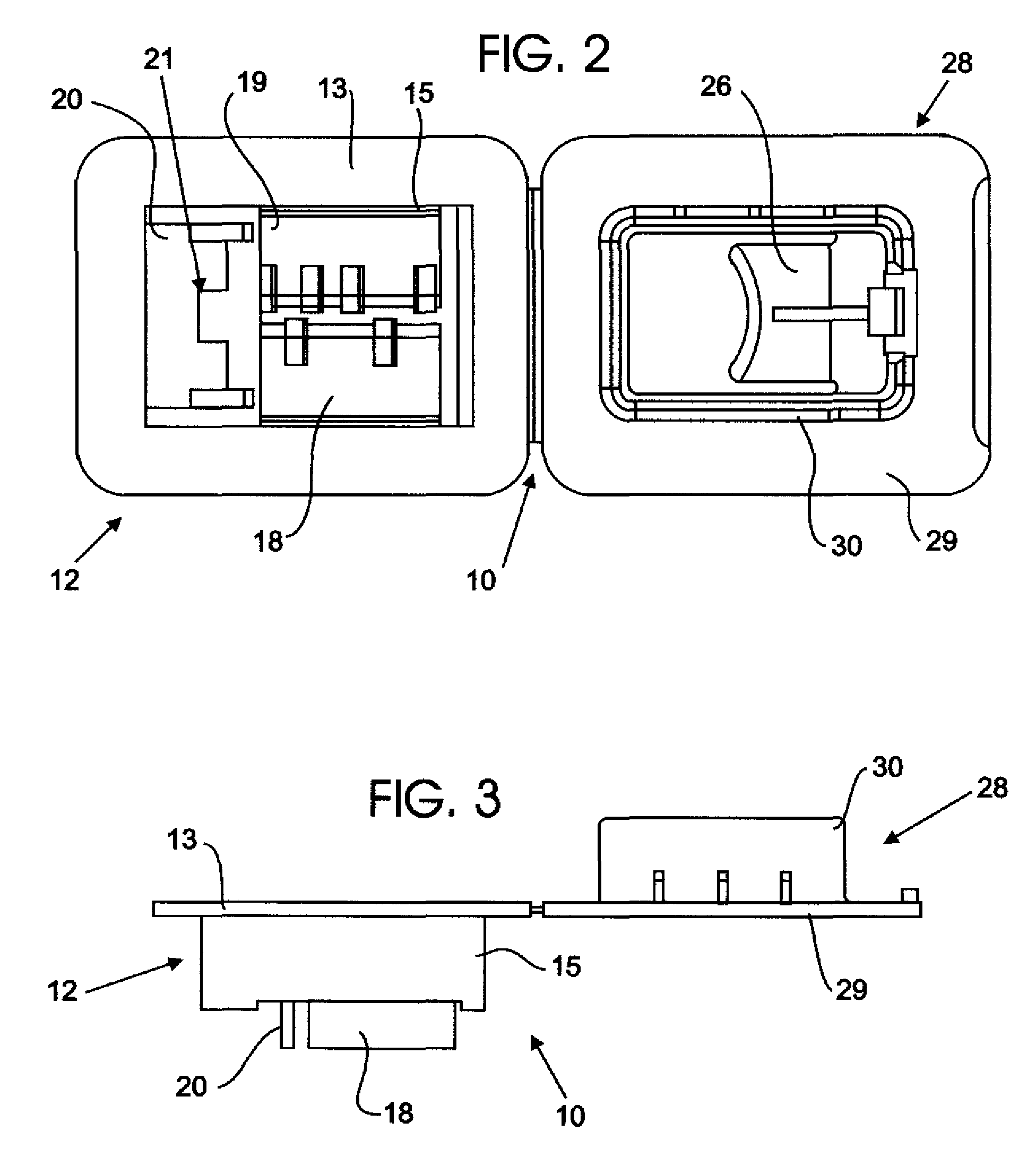 Security improvement for package fastening clips