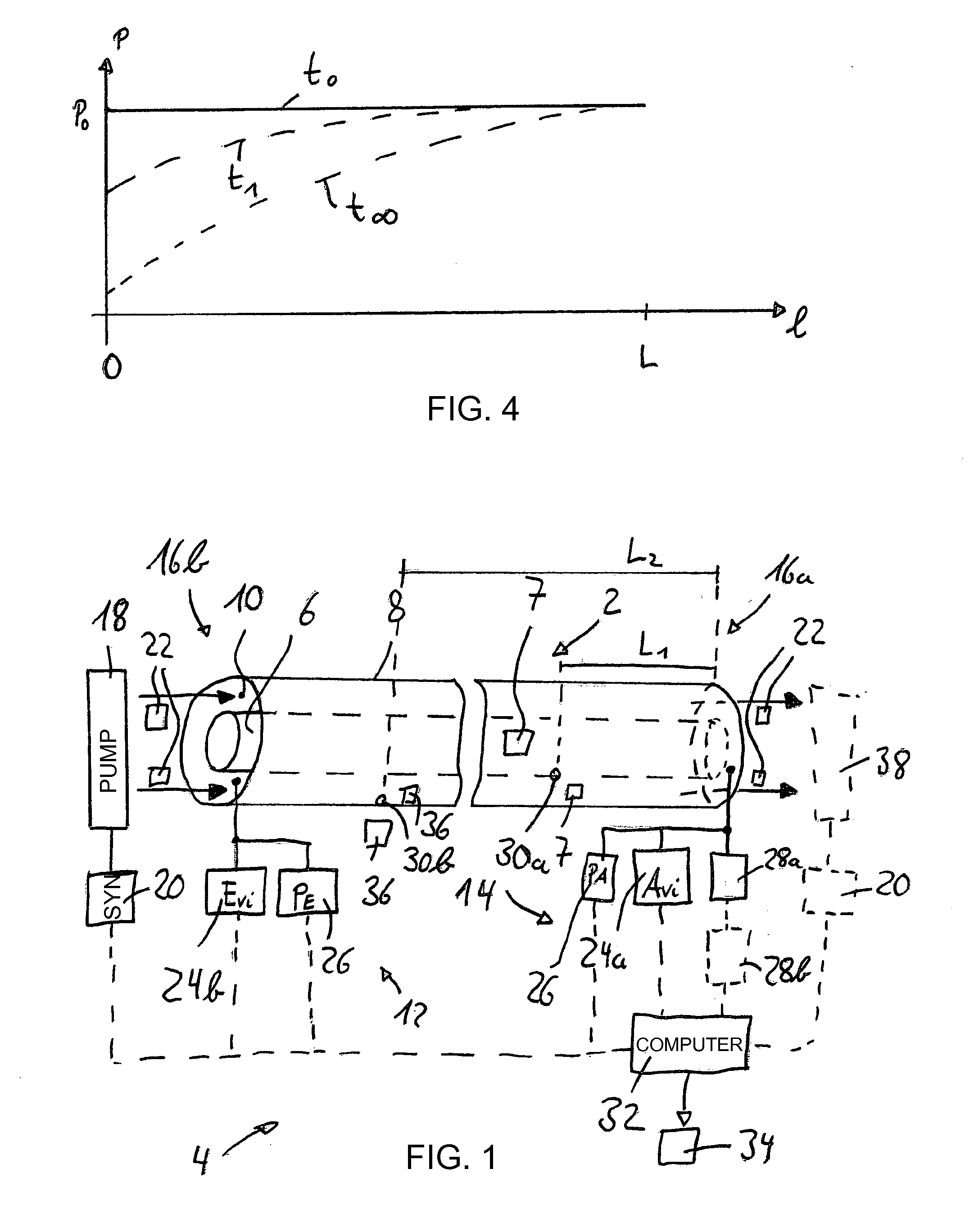 Method and apparatus for detecting a leak in a double pipe