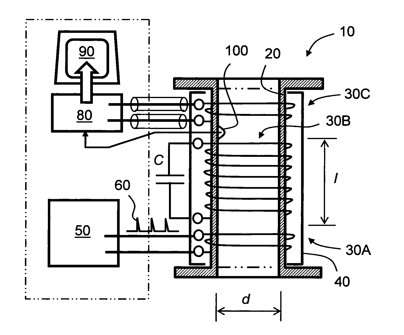 Water content measuring apparatus