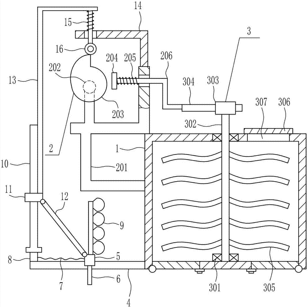 PET blister box raw material mixing machine for food production packing