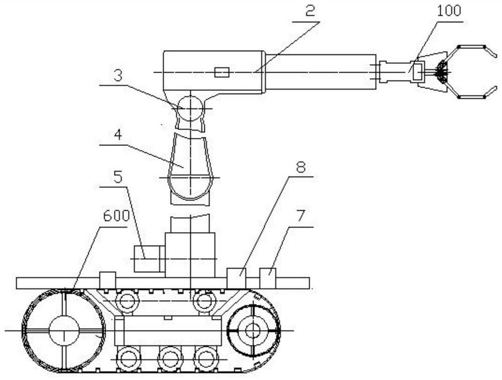 Fruit and vegetable picking robot device