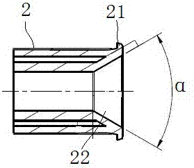 Exhaust and noise elimination structure of pressure release valve of automobile