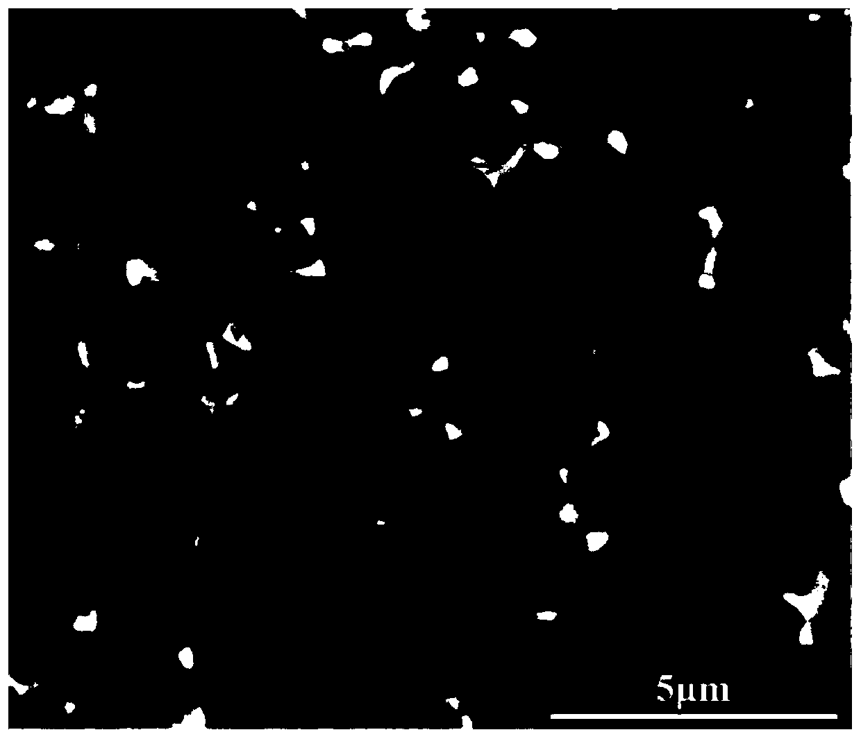 Low-density dual-phase high-entropy alloy material and preparing method thereof