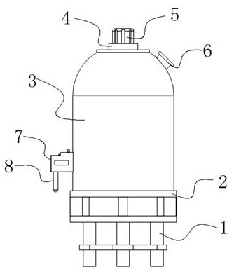 Medicine reaction kettle with sampling detection function