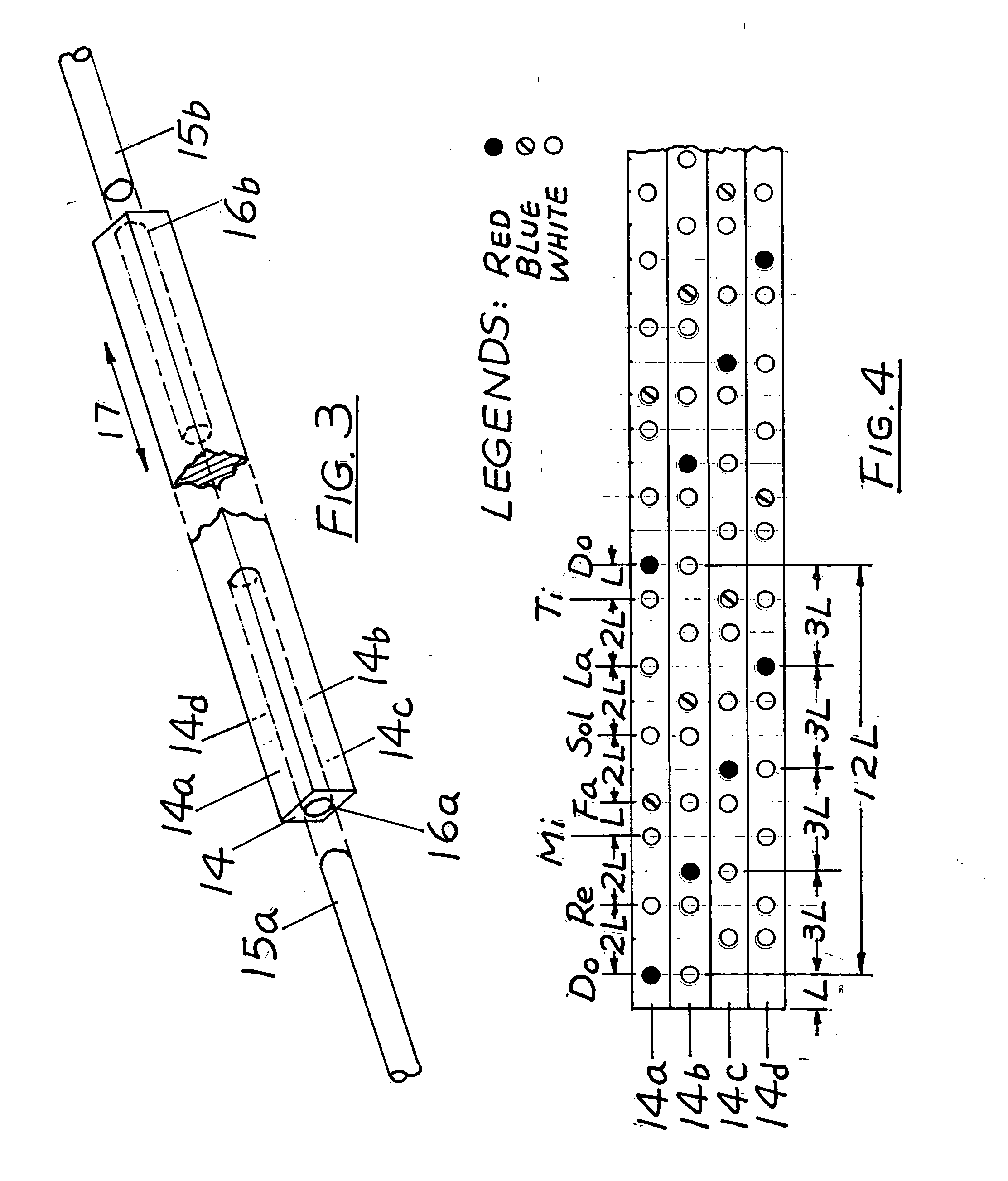 In-line chromatic harp with an adjustable string guide