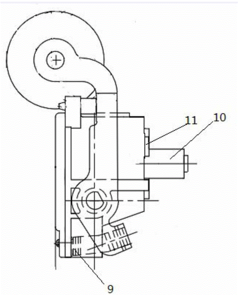 Elevator stroke switch and hoistway switch module