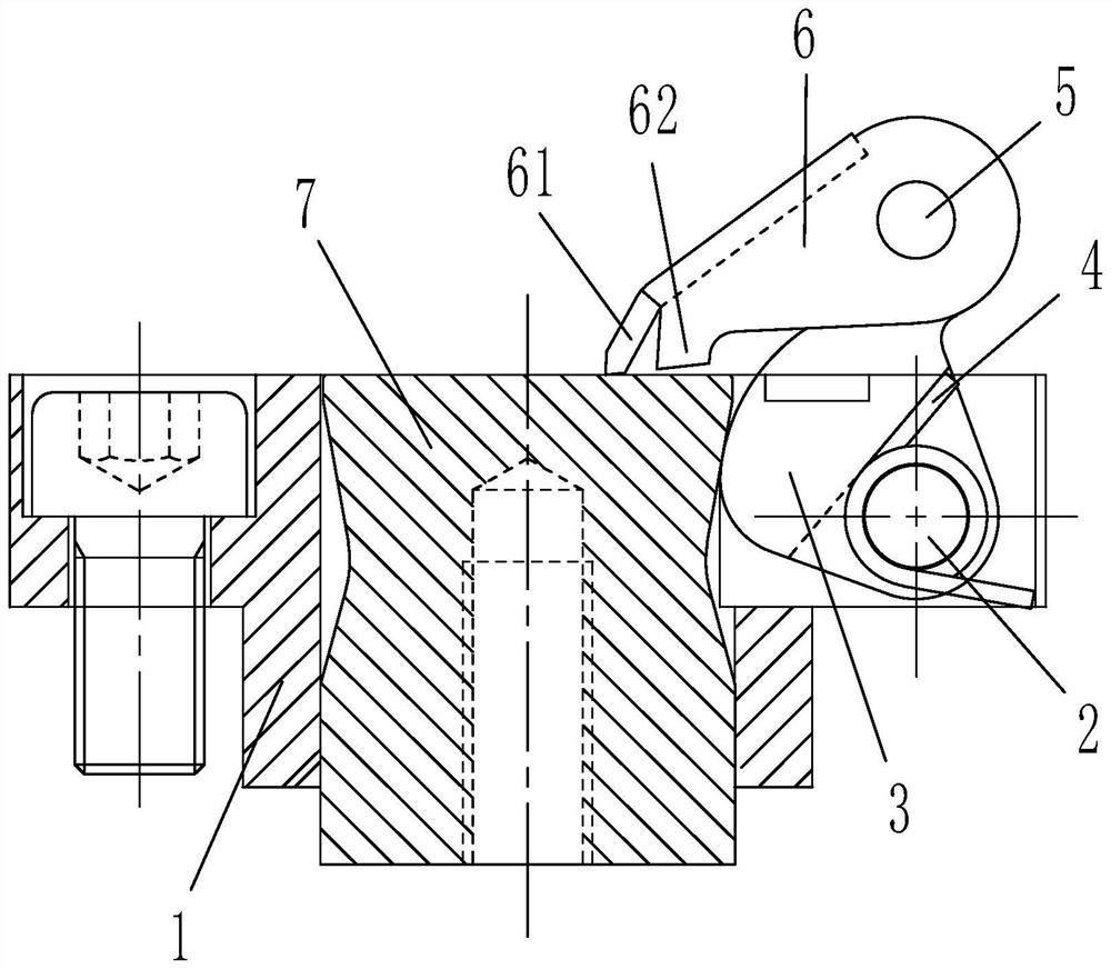 Quick-change clamp self-locking positioning mechanism