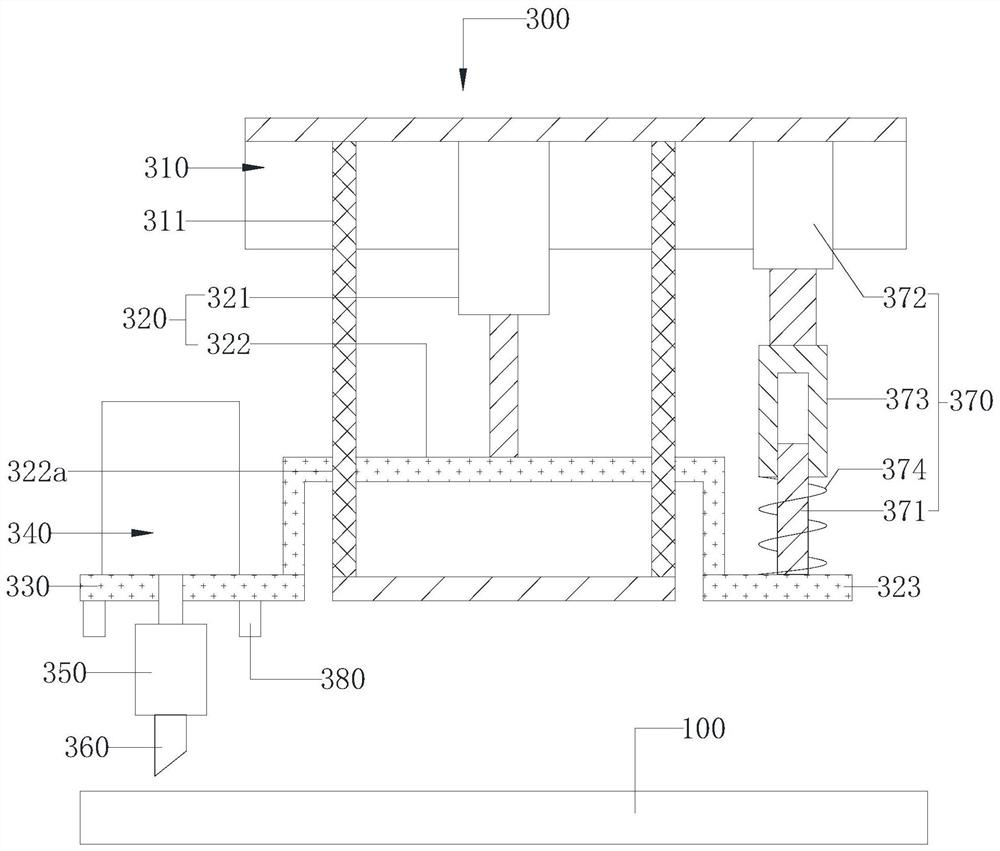 Tailoring device facilitating garment processing and production