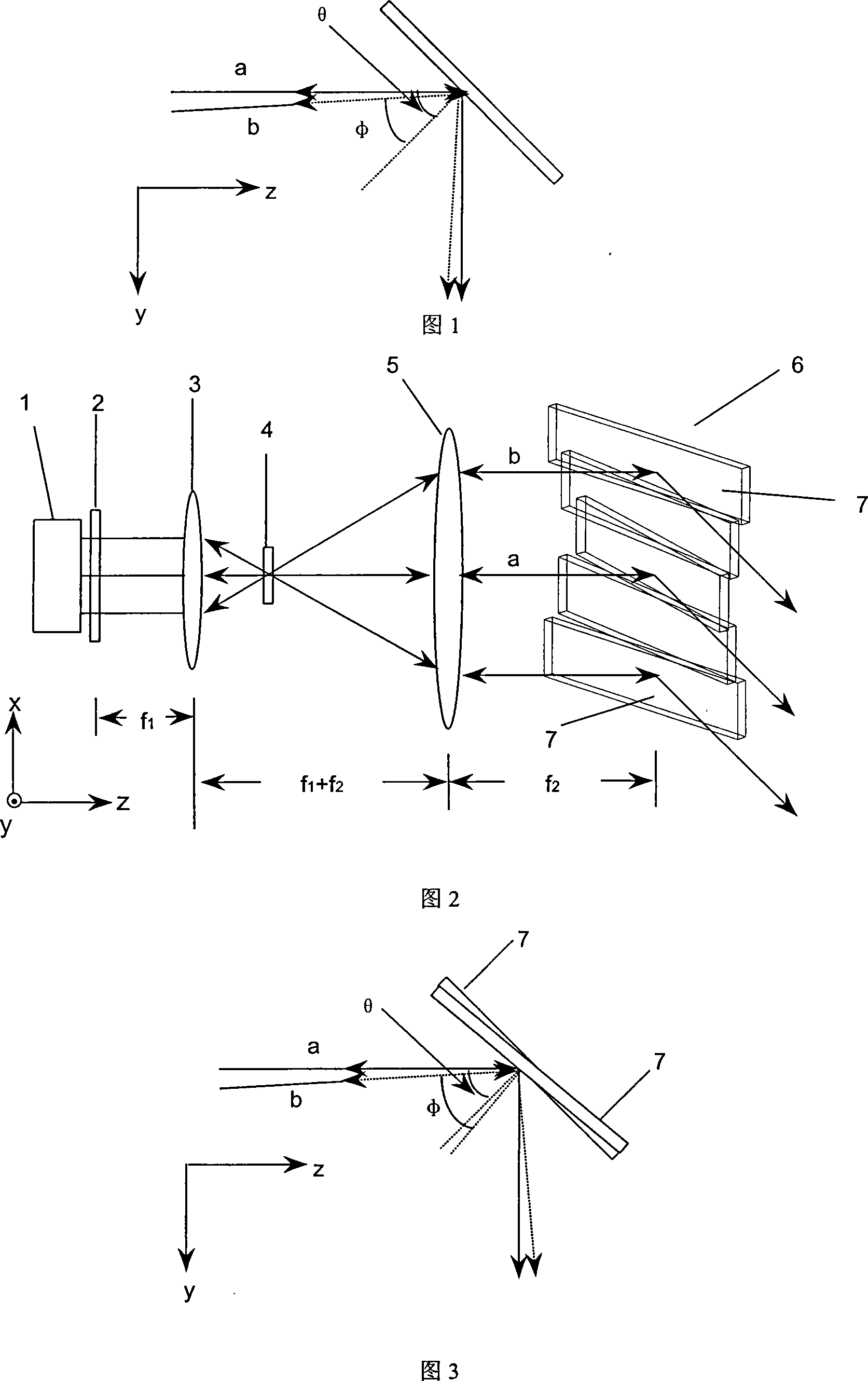 Diffraction grid array external cavity semiconductor laser linear array and method of producing the same