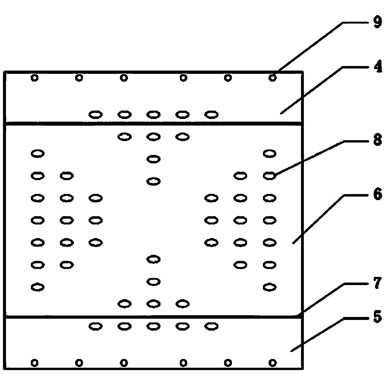 Anti-buckling energy consumption steel plate shear wall with concealed brace