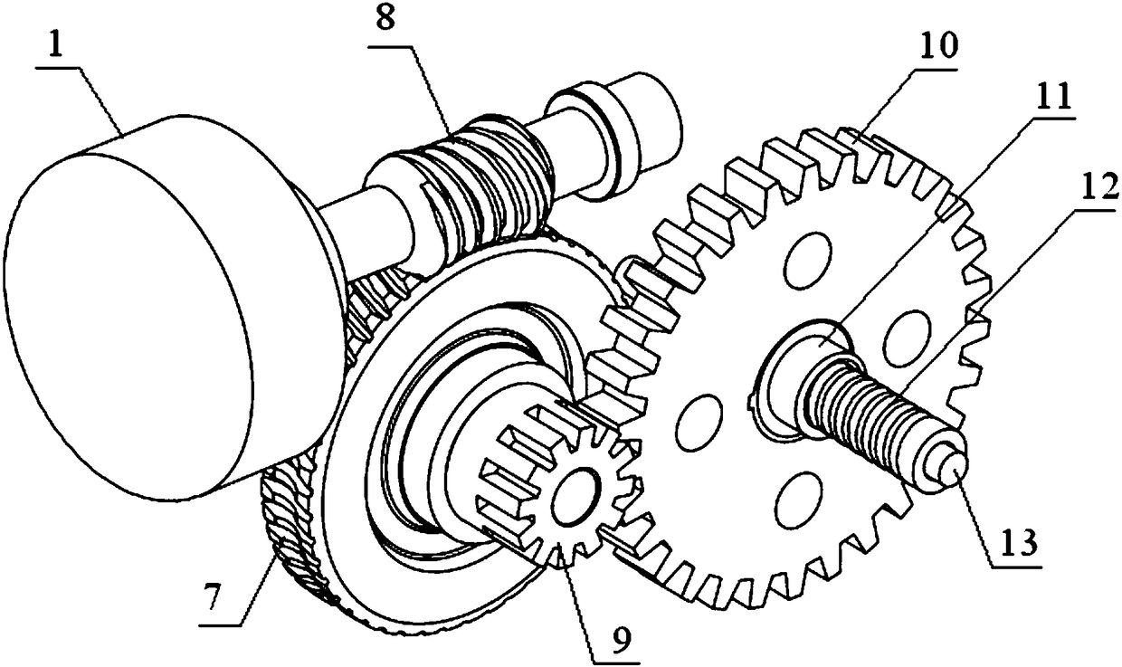 Electric power-assisted brake system with large transmission ratio