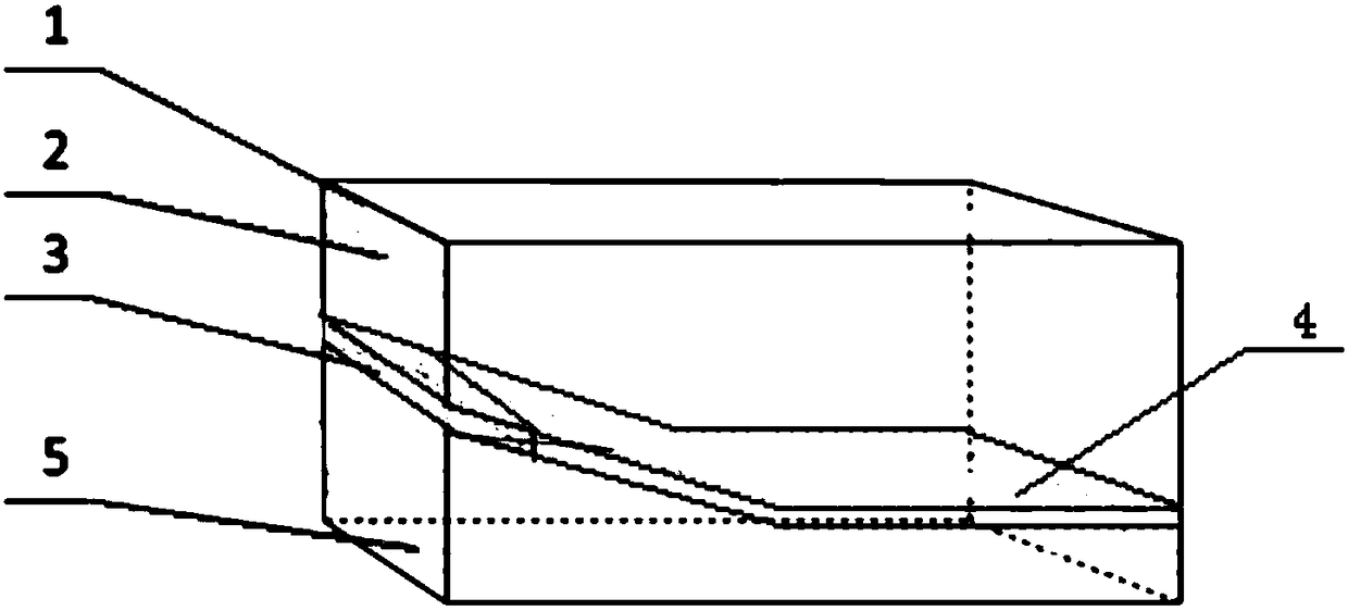 Friction electric sensing coupled mine shaft harmful gas passive detection apparatus