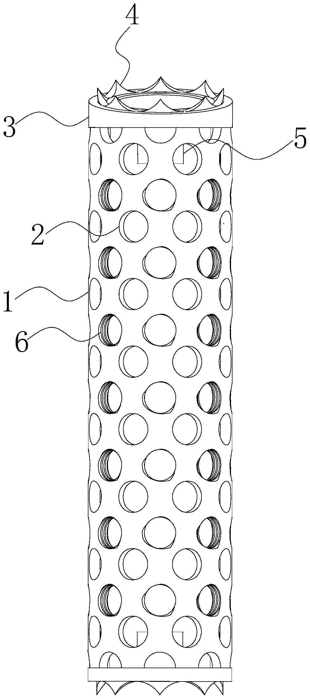 Combined anatomical titanium mesh fusion cage