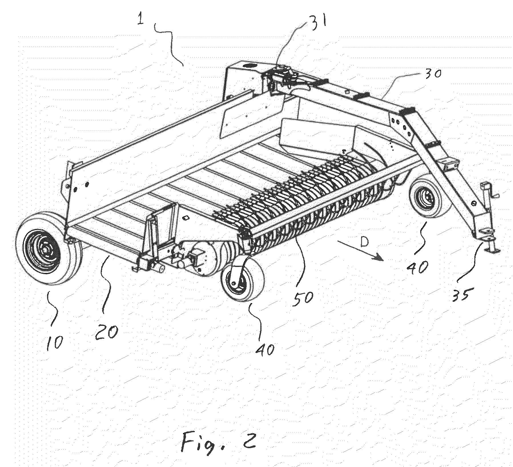 Multi-axis floating merger suspension