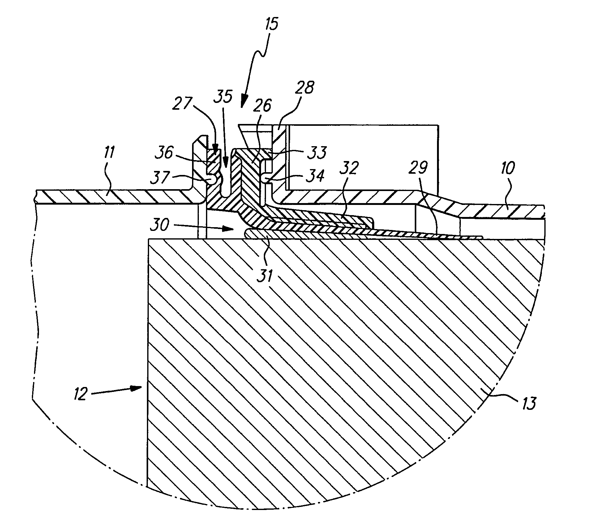 Filter element and filter system for the intake air of an internal combustion engine