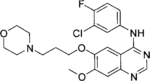 Preparation method of Gefitinib