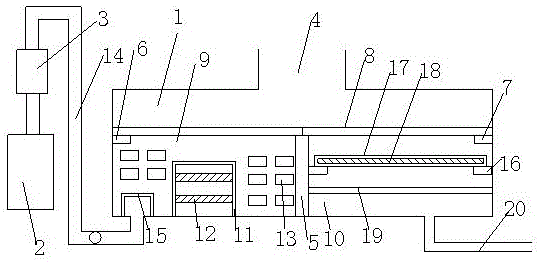 Recycling system for bathing wastewater