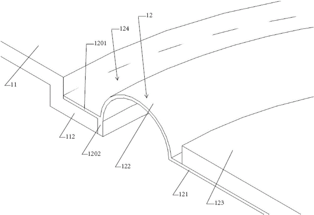 Loudspeaker box vibration membrane