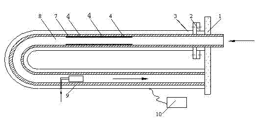 Ash-free smoke sampling device