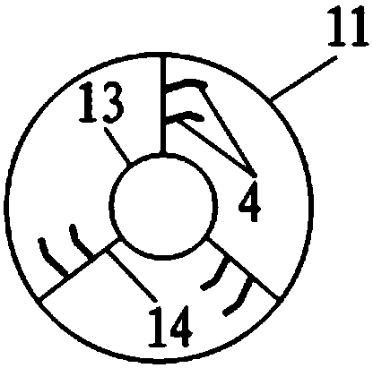 Oxidative carbonization device and method for coal-based activated carbon