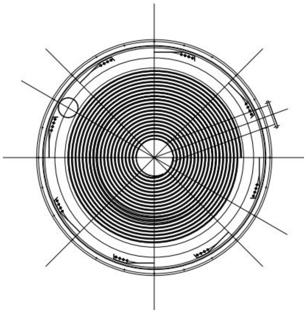 A homogeneous spiral plate fixed-bed reactor for gas-solid catalytic reaction