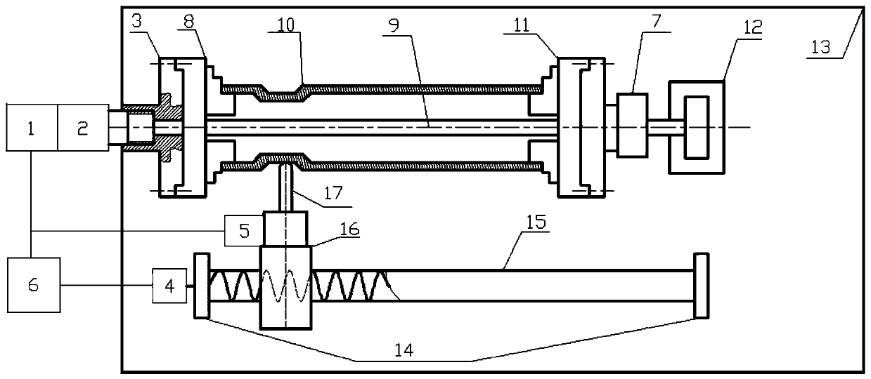 A single-point incremental forming processing device for tubular parts