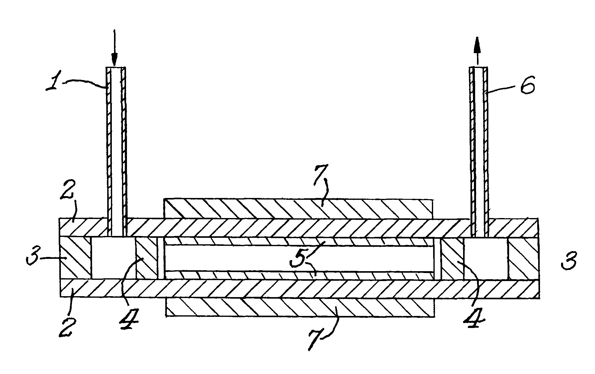 Catalytic microcombustors for compact power or heat generation